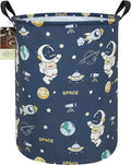 HUNRUNG Laundry Hamper, Large Canvas Fabric Lightweight Storage Basket Toy by HUNRUNG