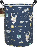 HUNRUNG Laundry Hamper, Large Canvas Fabric Lightweight Storage Basket Toy by HUNRUNG