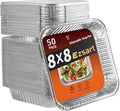 8x8 Aluminum Pans with Lids by Unknown