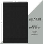 Chakir Turkish Linens, 100% Cotton Premium Quality Turkish Bath Sheets - Image 6