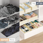 DIMJ Drawer Organizer Clothes- 26 Pack Baby Dresser Organizer - Image 5