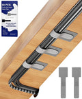 80PCS Hook and Loop Cable Ties, Hook and Loop Cable Straps, Under Desk Cable by BTPIEL