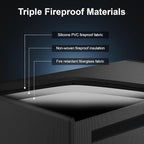 12V 200Ah LiFePO4 Lithium Battery Fireproof Safe Bag, Large Capacity - Image 5