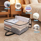 Fixwal 4 Pack 40L Blanket Storage Bags - Image 5
