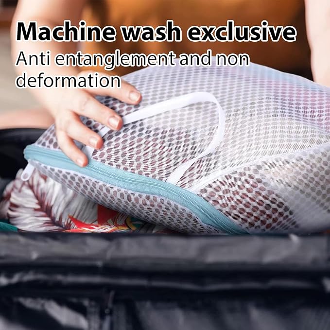 3 Pcs Laundry Bags Mesh Wash Bags - Image 5