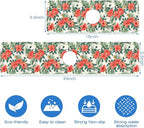 Tropical Leaves and Red Floral Kitchen Sink Splash Guard Mat Absorbent Fast - Image 3