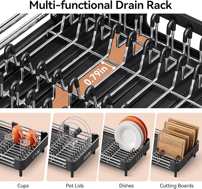 Stainless Steel Dish Drying Rack - Image 4