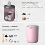 EKO Fandy 0.4 Gal/1.5L Mini Tabletop Trash Bin - Image 2