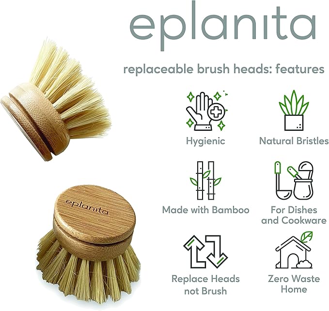 eplanita Replacement Brush Heads - Image 2