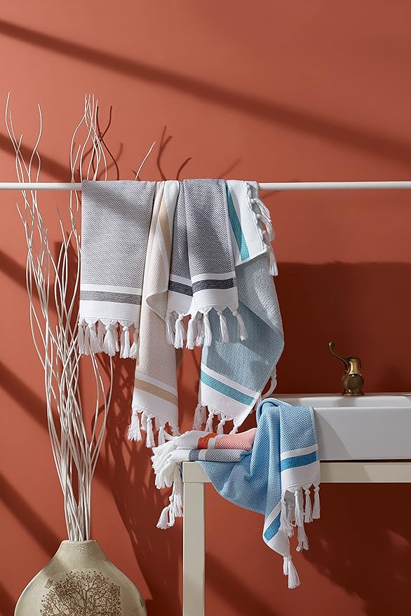 sea me at home Turkish Hand Towels - Image 4