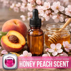 Air Jungles Honey Peach Scent Car Air Freshener Vent Clip, Natural Essential - Image 5