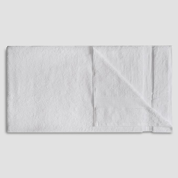 Fabdreams 100% Organic Cotton Bath Sheet Set of 2 700 GSM Oversized Towels - Image 3