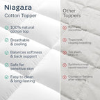 Cloud-Like Twin Mattress Topper - Image 8