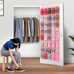40-Pocket Over the Door Shoe Organizer - Image 3