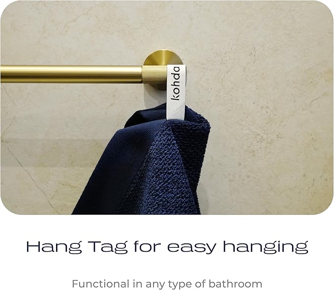 Luxury Silver-Infused Navy Blue Hand Towel Set of 2, 23.6"x17.7" - Image 5