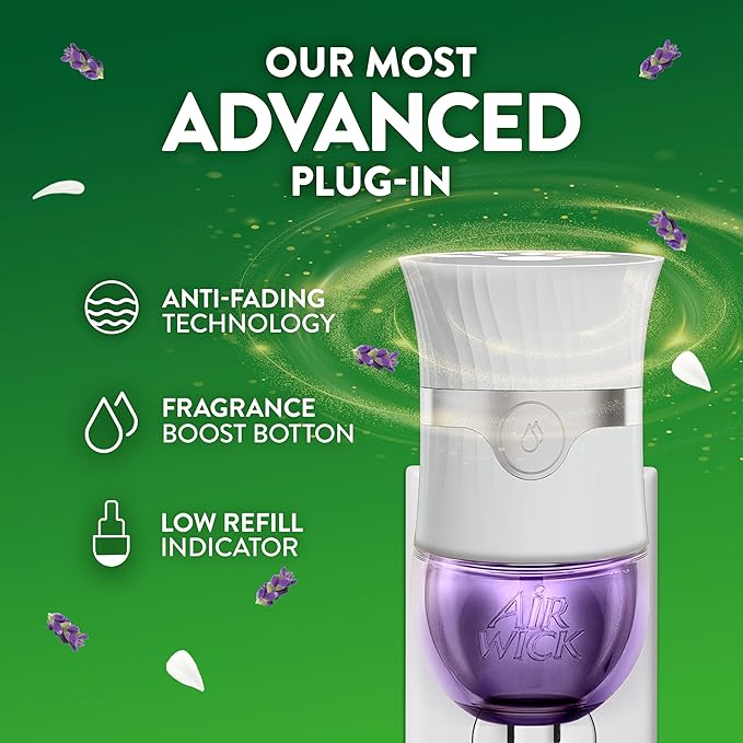 Air Wick Plug in Scented Oil Refill, Lavender & Chamomile, Air Freshener - Image 9