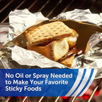 Reynolds Wrap Non Stick Aluminum Foil, Nonstick Aluminum Foil Roll, Prevents - Image 10