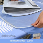 SheeChung 14x42 Inch Over-The-Door Ironing Board Replacement Pad/Cover - Image 8