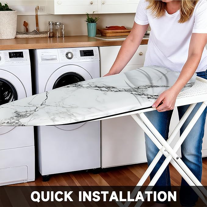 Quick Install Ironing Board Cover 17" x 55" Ironing Board Cover - Image 4