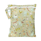 Bumkins Waterproof Wet Bag for Baby, Swim Suit, Cloth Diapers, Pump Parts by Bumkins