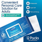 Inspire Adult Wet Wipes, Wash Cloths | Adult Wipes - Image 2