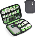 Luxtude Travel Cable Organizer Bag, Flat Cord Organizer Case, Travel Essentials by Luxtude
