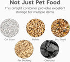 IRIS USA 25 Lbs / 32.5 Qt WeatherPro Airtight Pet Food Storage Container - Image 10