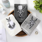 3 Pcs Funny Donkey Hand Towels Embroidered Donkey Farmhouse Decorative Bathroom - Image 5