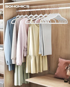 SONGMICS Slim Velvet Hangers, Non-Slip Clothes Hangers - Image 2