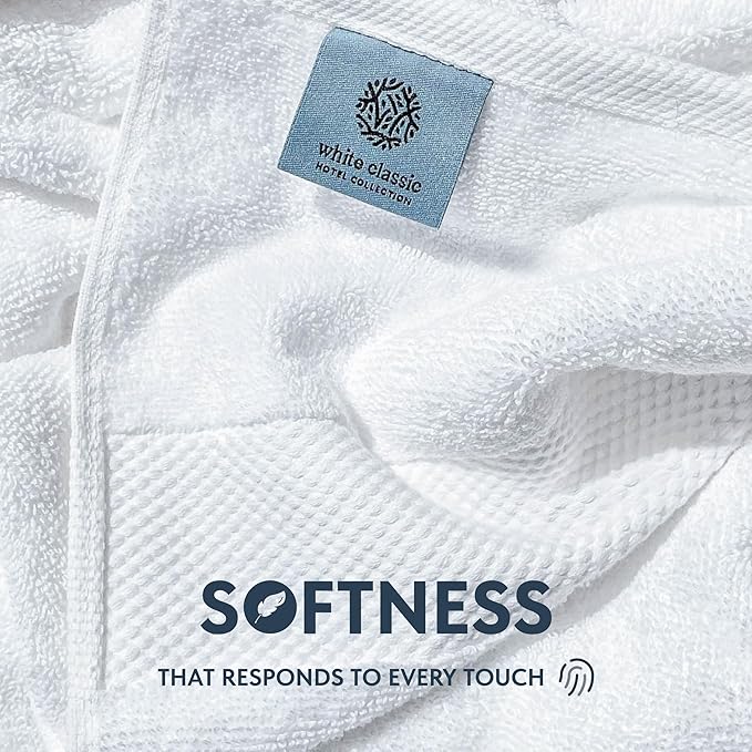 Luxury White Hand Towels - Image 3