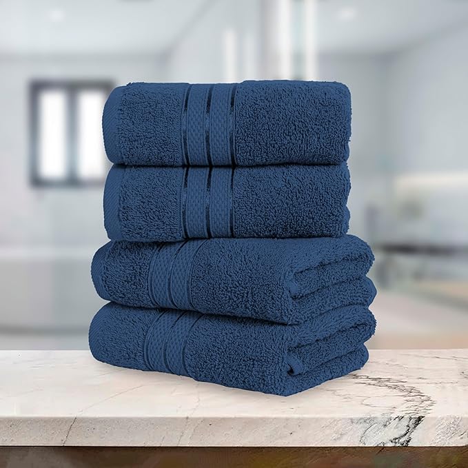 Elegant Comfort Three Line Popcorn Towel Set - Image 7