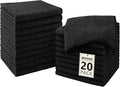 Washcloths - 20 Pack - Face Towels, Highly Soft Wash Cloths and Hand Towels by Unimade