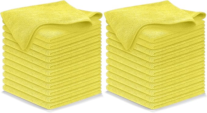 USANOOKS Microfiber Cleaning Cloth Yellow by USANOOKS