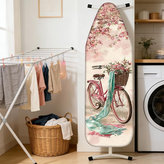 Nuxovilar Ironing Board Cover Needle Cotton 15x54 Inches | Ironing Board Cover - Image 2
