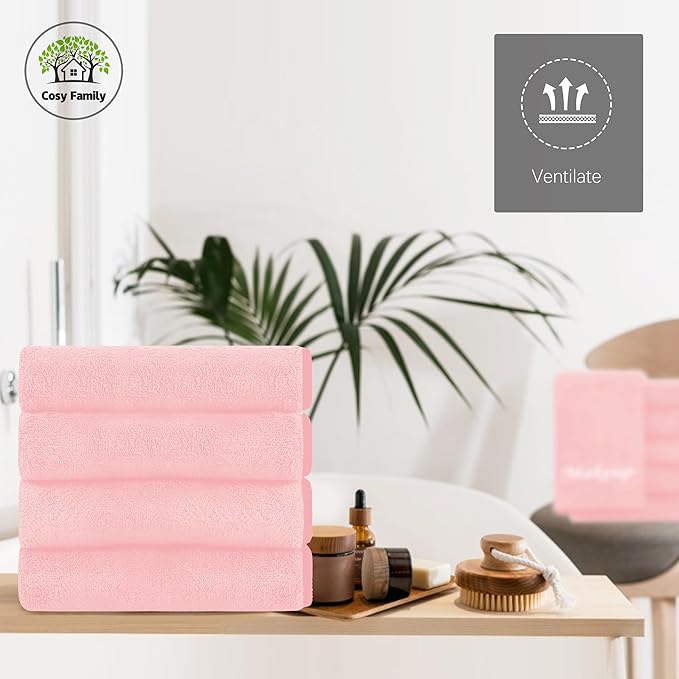 Cosy Family 10 Pack Makeup Remover Wash Cloths - Image 5