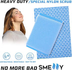 Nylon Cleaning Scrub Pad 12 Pack, Long-Lasting and Reusable Dishwashing Sponge - Image 2