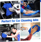 Tanlade Microfiber Cleaning Cloth 6"x6" Cleaning Rags Reasonable Kitchen Towels - Image 6