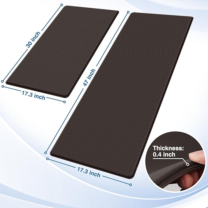 StepRite Kitchen Mats, Cushioned Anti Fatigue Kitchen Mats - Image 2