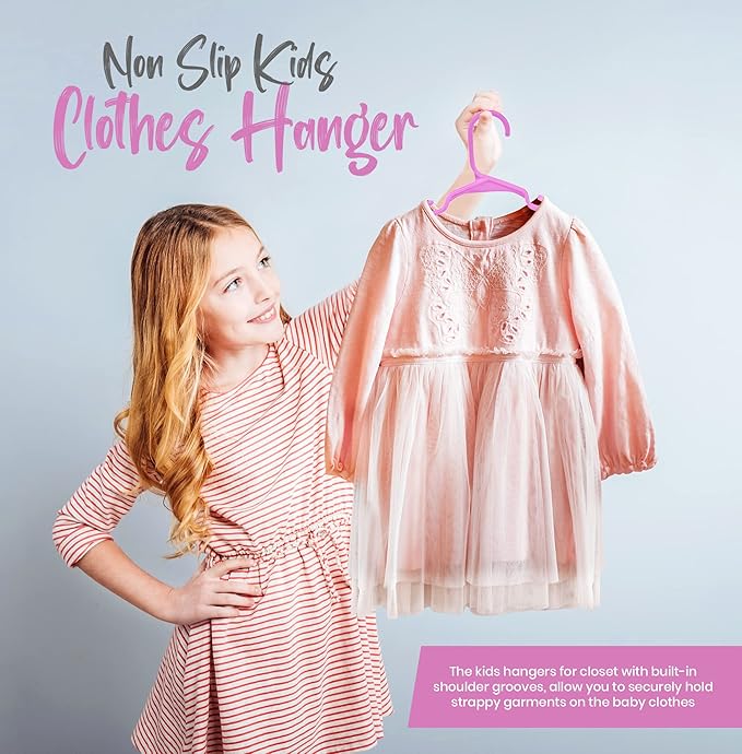 Utopia Home 20 Pack Kids Hangers - Image 7