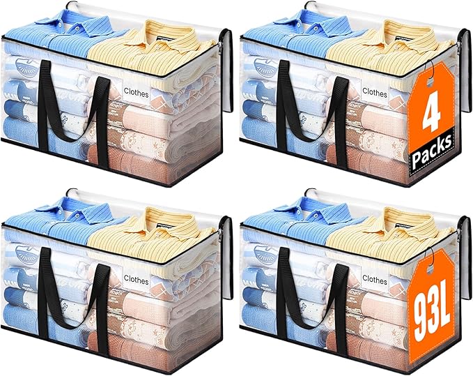 Extra Large Heavy Duty Moving Bags, Storage Bags by EpicTotes