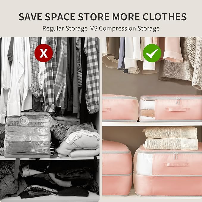 DIMJ Comforter Storage Bag 4 Pack - Image 5