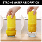 Homaxy 100% Cotton Terry Kitchen Dish Cloths, Ultra Soft and Absorbent Dish - Image 3