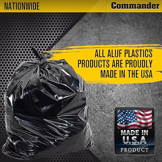 Commander 55 Gallon 2 MIL Heavy Duty Contractor Bags - Image 6