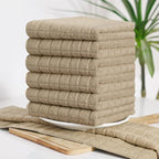 Homaxy Premium Cotton Kitchen Towels 16"x 28", Large Natural Ring Spun 390 GSM - Image 7