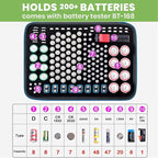Battery Organizer Storage Holder Case Box - Image 2