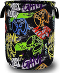 Funny Game Machine Laundry Basket Oxford Cloth Colorful Game Laundry Hamper by Unknown