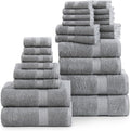 LANE LINEN Luxury 24 PCs Bath Towels Set by LaneLinen