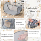 4 Pcs pop up laundry hamper Sturdy Large Capacity collapsible laundry basket - Image 2