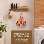 ZEDODIER Belt Hanger, 4 Pack Rotatable Belt Rack Closet Accessories Organizer - Image 7