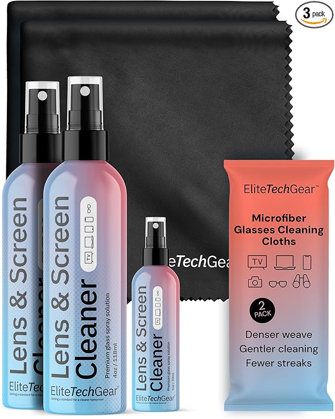 Elite Tech Gear Optical, Screen & Lens Care Kit by EliteTechGear